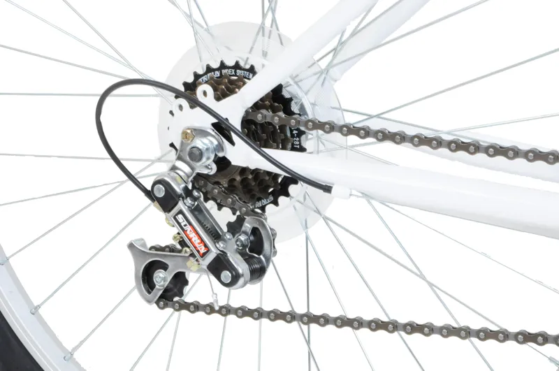 Salcano Excel 26 Inch Wheel Mountain Bike White and Purple-5