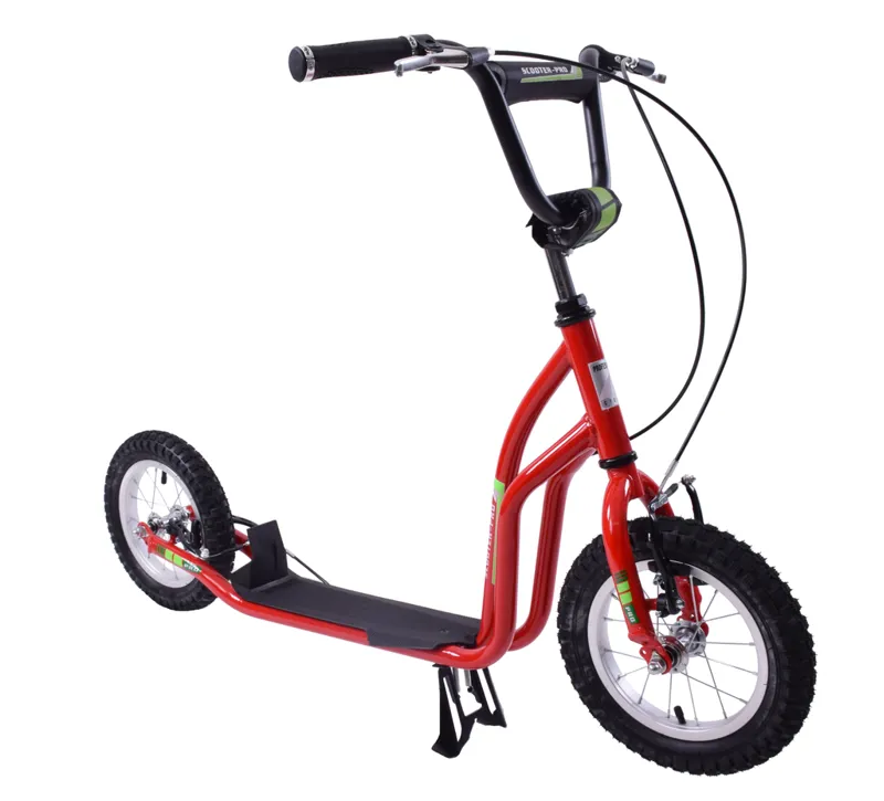  Professional Scoot-Pro 12 Inch Wheel Scooter Red