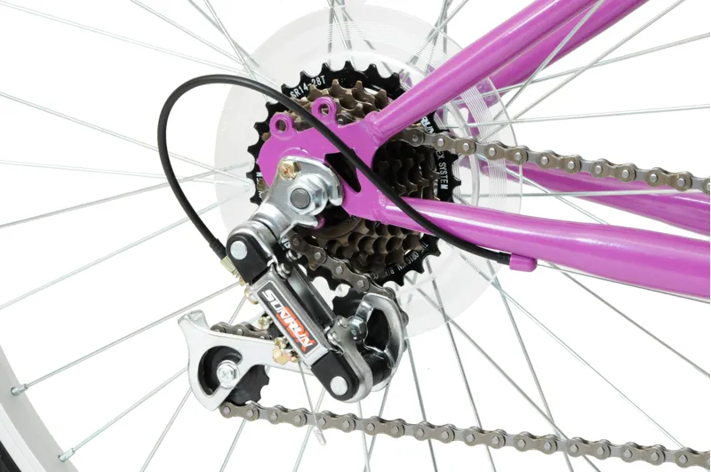 Salcano Shocker 24 inch Wheel Kids Mountain Bike Purple-4