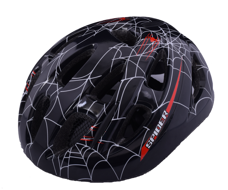 Ammaco Spider Helmet Black 52-56cm-1