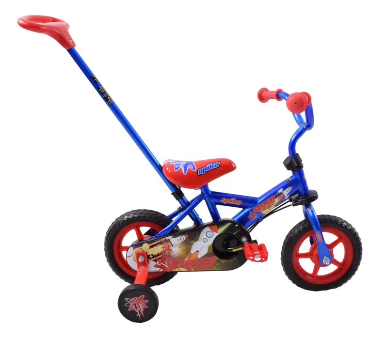 Spike Space Ranger 10 Inch Wheel Kids Bike Blue and Red-6