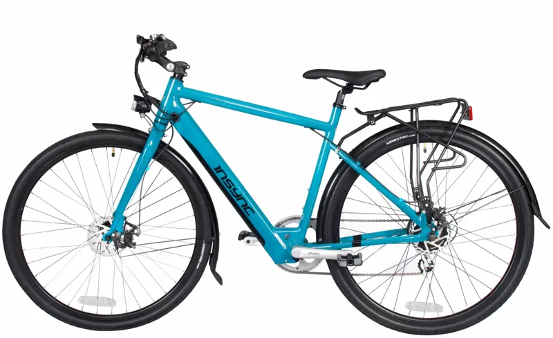 InSync Townmaster Mens E-Bike 700c Teal-4