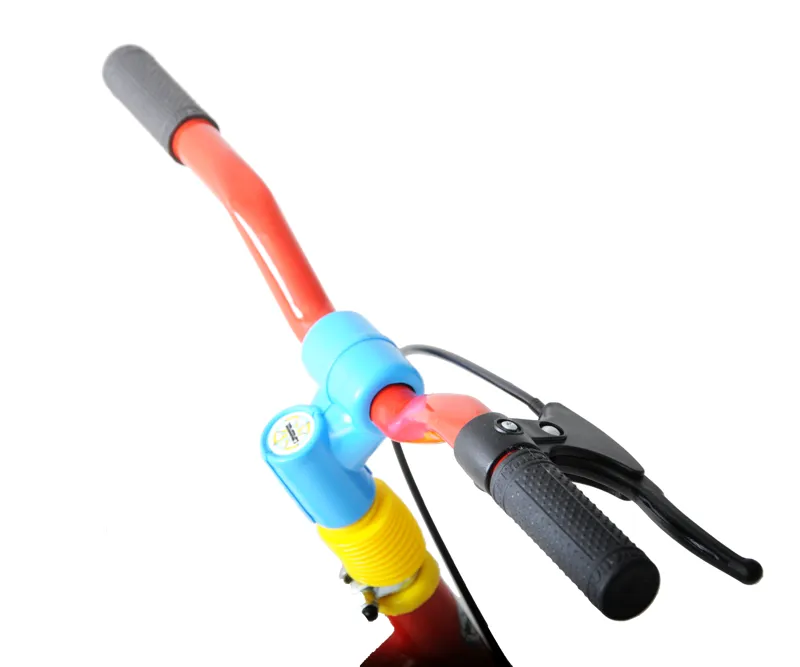 Trail 14 Inch Wheel Kids Bike Red Yellow and Blue-3