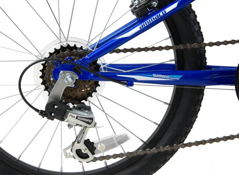 Ammaco Typhoon 20 Inch Kids Mountain Bike Blue-7