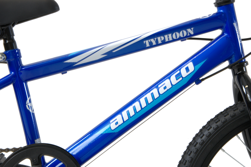 Ammaco Typhoon 20 Inch Kids Mountain Bike Blue-4