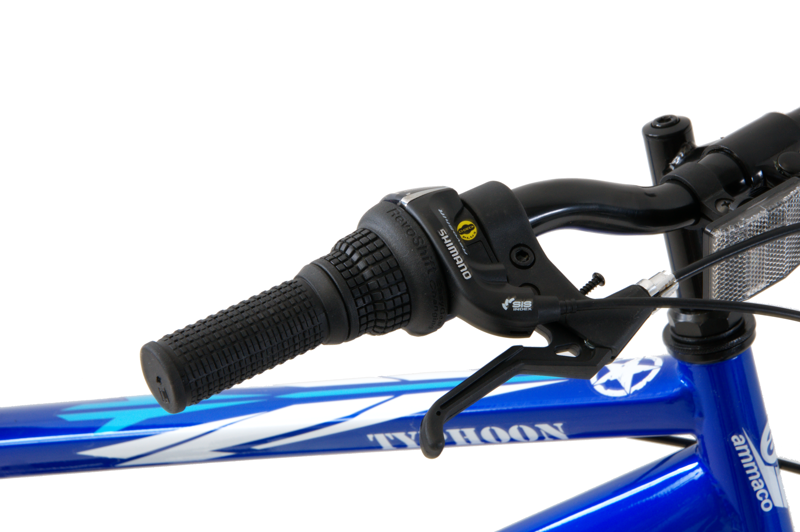 Ammaco Typhoon 20 Inch Kids Mountain Bike Blue-2