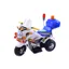 Electric Ride On Police Bike White