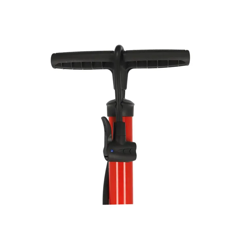 XLC Delta Dual Head Track Pump Red-2