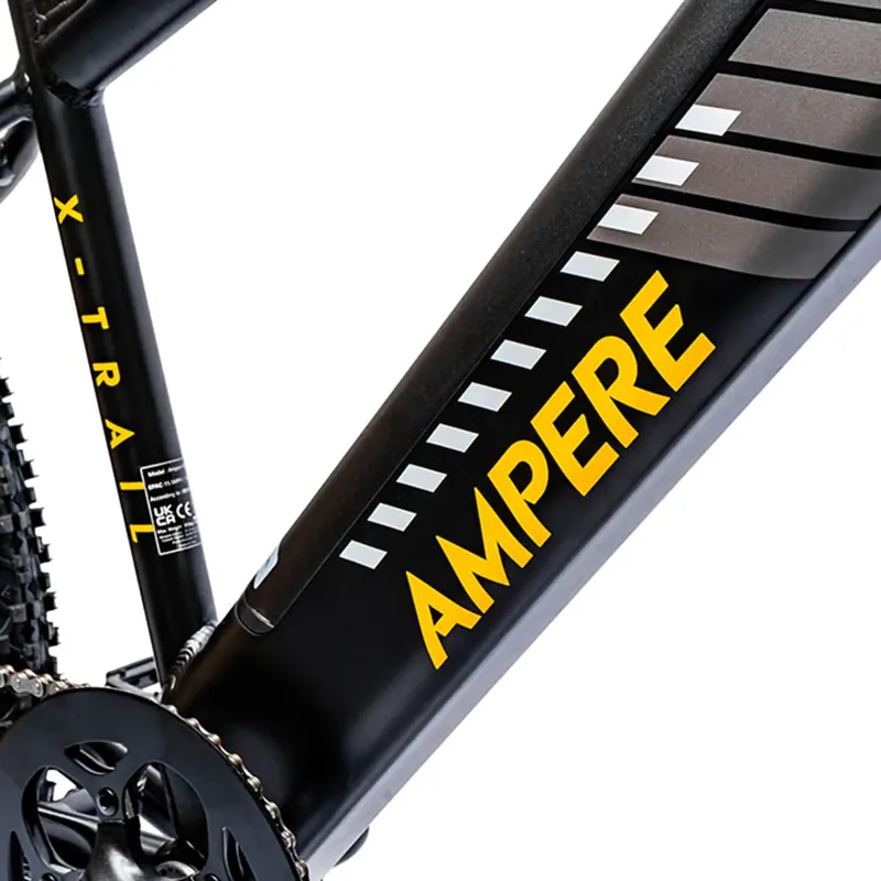 Ampere X-Trail 27.5 Inch Wheel Electric  Bike Black 14Ah-2